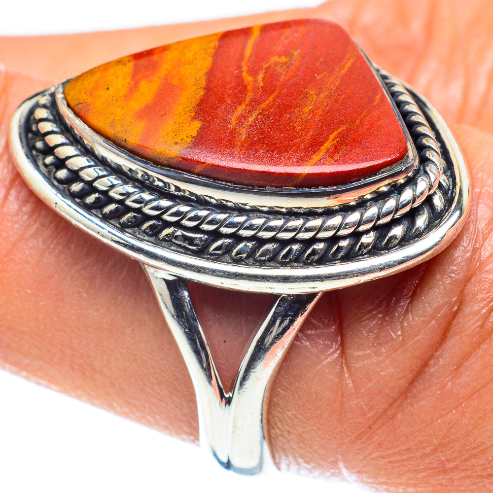 Mookaite Rings handcrafted by Ana Silver Co - RING59424