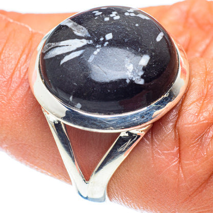 Chrysanthemum Stone Rings handcrafted by Ana Silver Co - RING59430