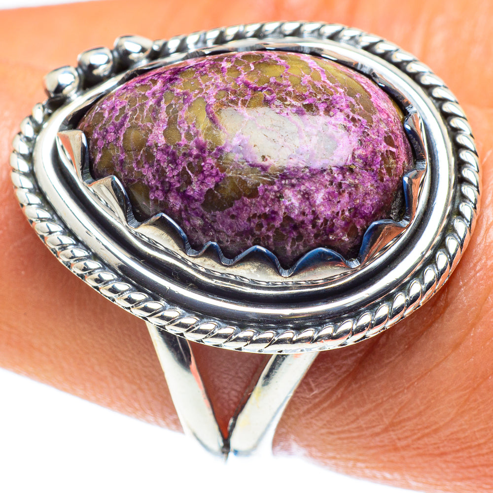 Stichtite Rings handcrafted by Ana Silver Co - RING59449