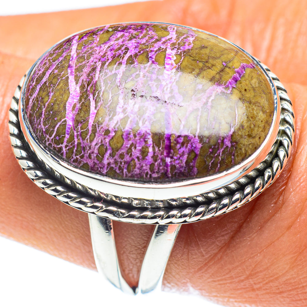 Stichtite Rings handcrafted by Ana Silver Co - RING59459