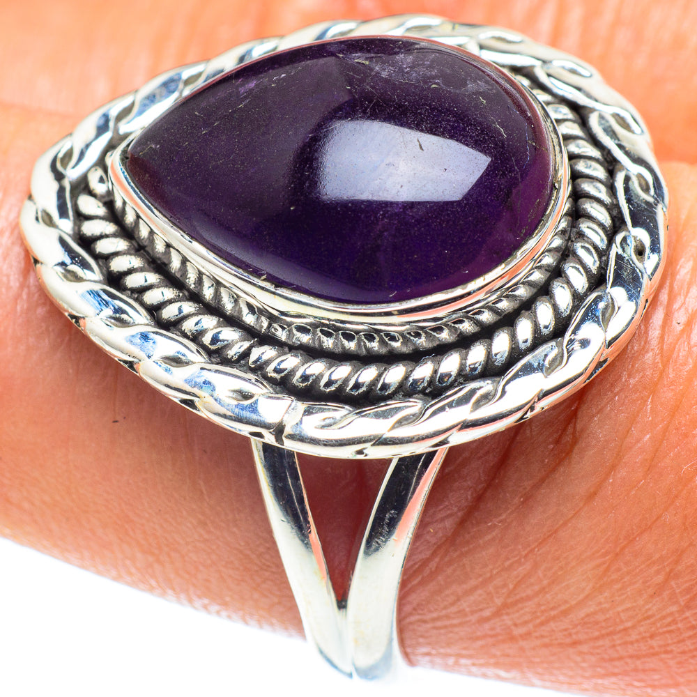 Amethyst Rings handcrafted by Ana Silver Co - RING59464