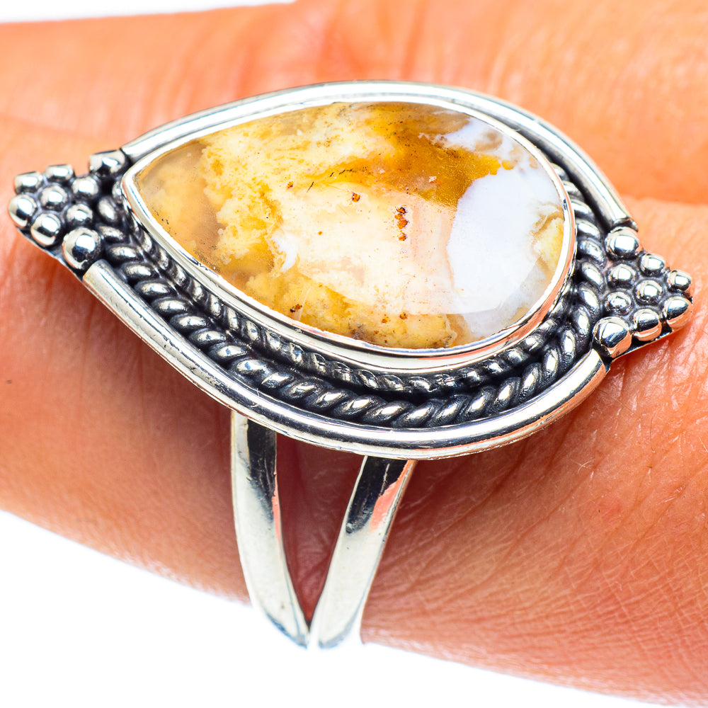 Ocean Jasper Rings handcrafted by Ana Silver Co - RING59474