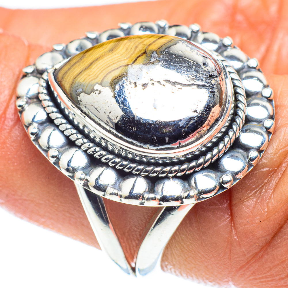 Schalenblende Rings handcrafted by Ana Silver Co - RING59477