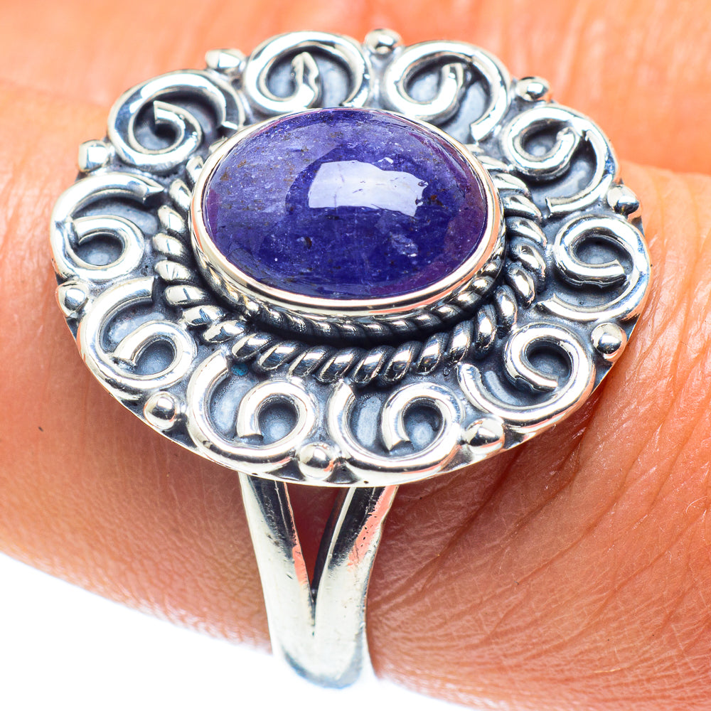 Tanzanite Rings handcrafted by Ana Silver Co - RING59486
