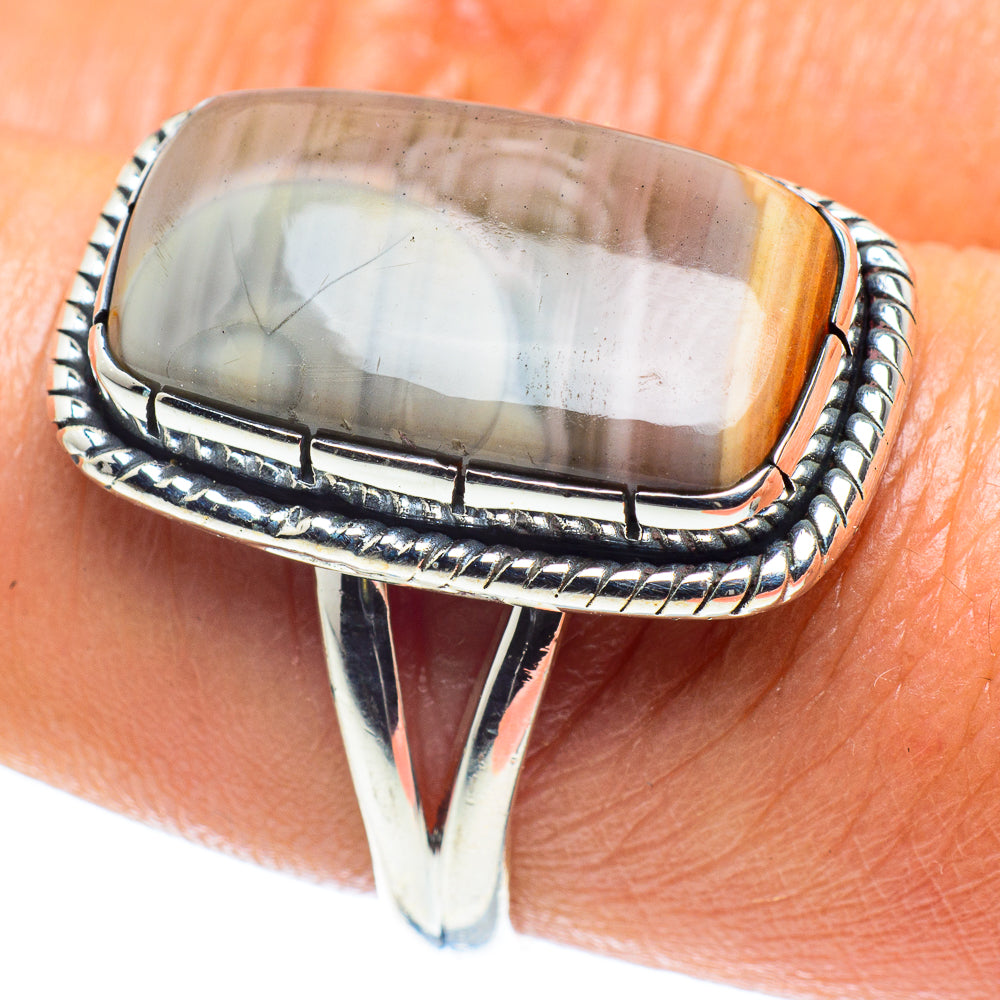 Willow Creek Jasper Rings handcrafted by Ana Silver Co - RING59490