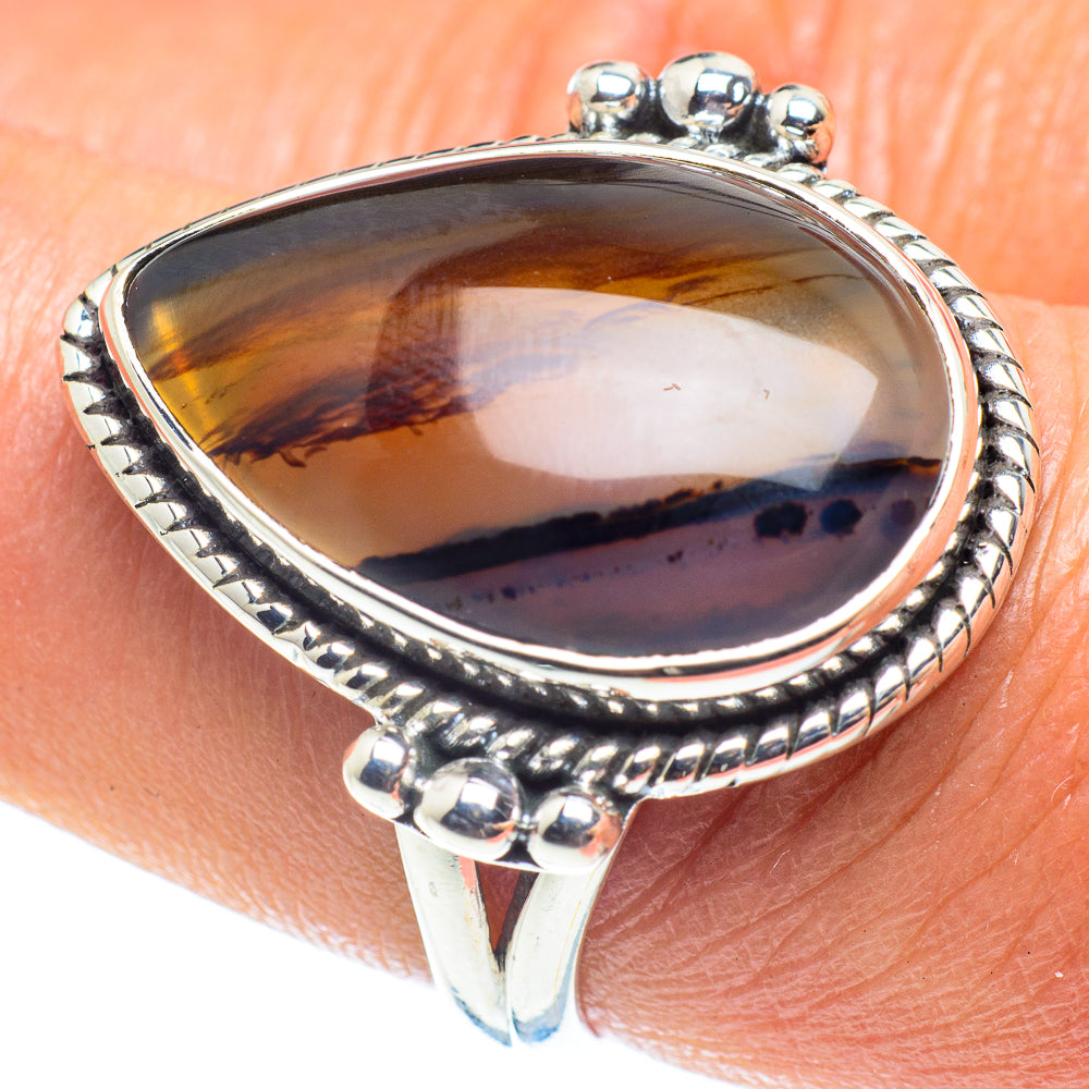 Montana Agate Rings handcrafted by Ana Silver Co - RING59513