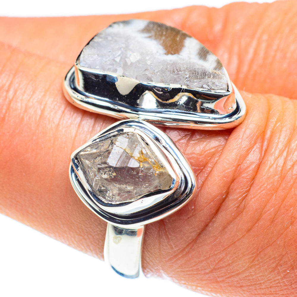 Occo Geode Rings handcrafted by Ana Silver Co - RING59528