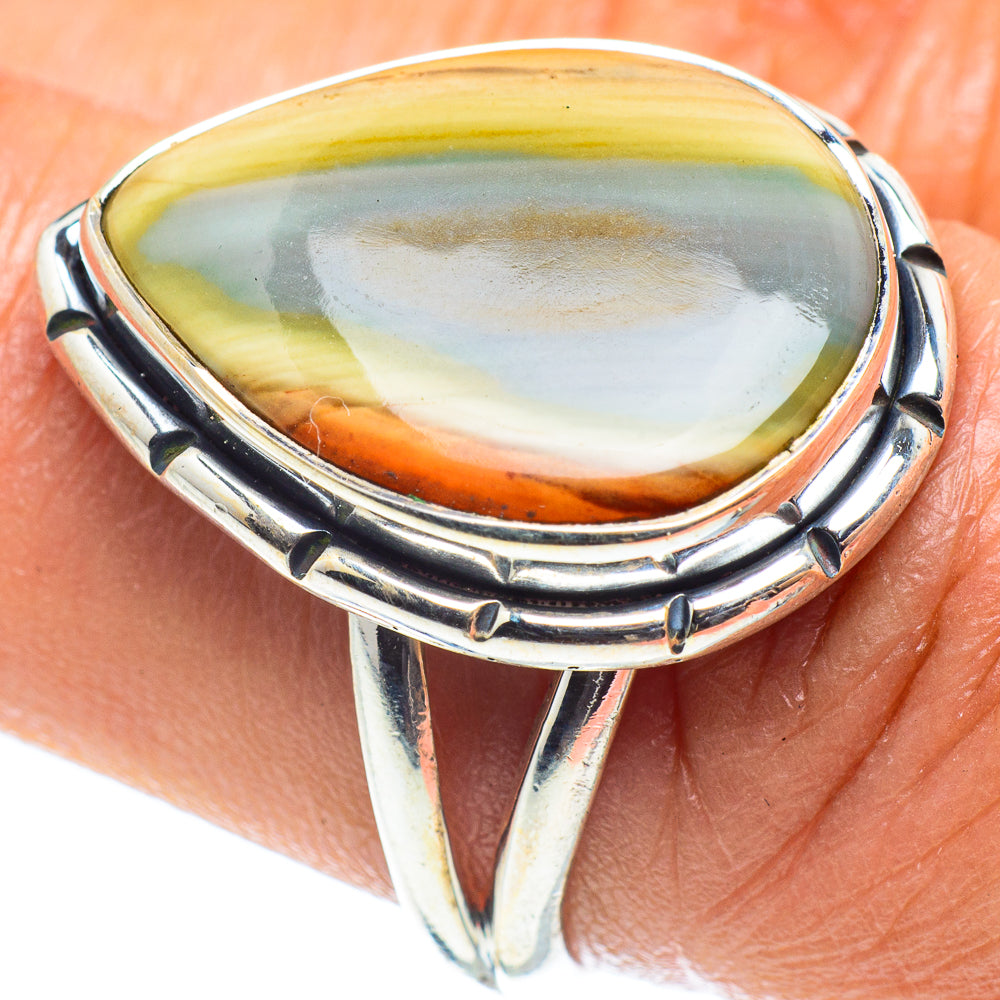 Willow Creek Jasper Rings handcrafted by Ana Silver Co - RING59540
