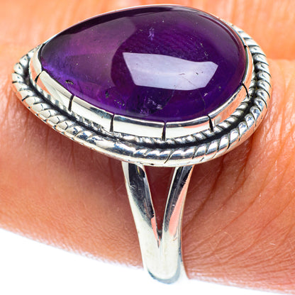 Amethyst Rings handcrafted by Ana Silver Co - RING59546