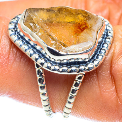 Citrine Rings handcrafted by Ana Silver Co - RING59548