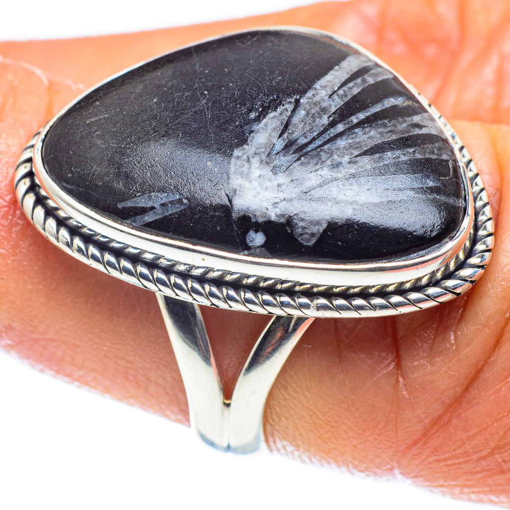 Chrysanthemum Stone Rings handcrafted by Ana Silver Co - RING59551
