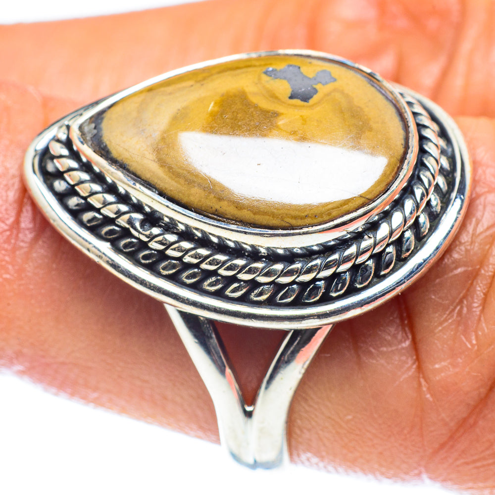Schalenblende Rings handcrafted by Ana Silver Co - RING59553