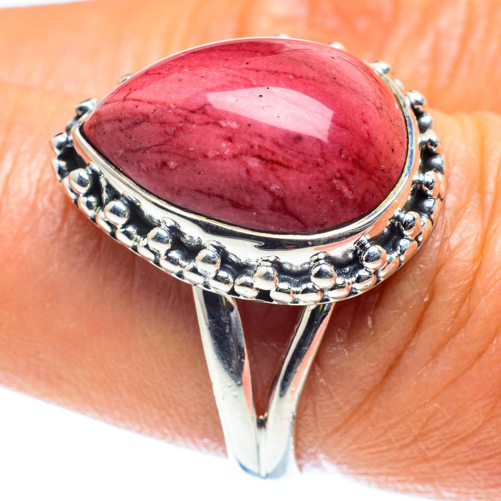 Mookaite Rings handcrafted by Ana Silver Co - RING59561