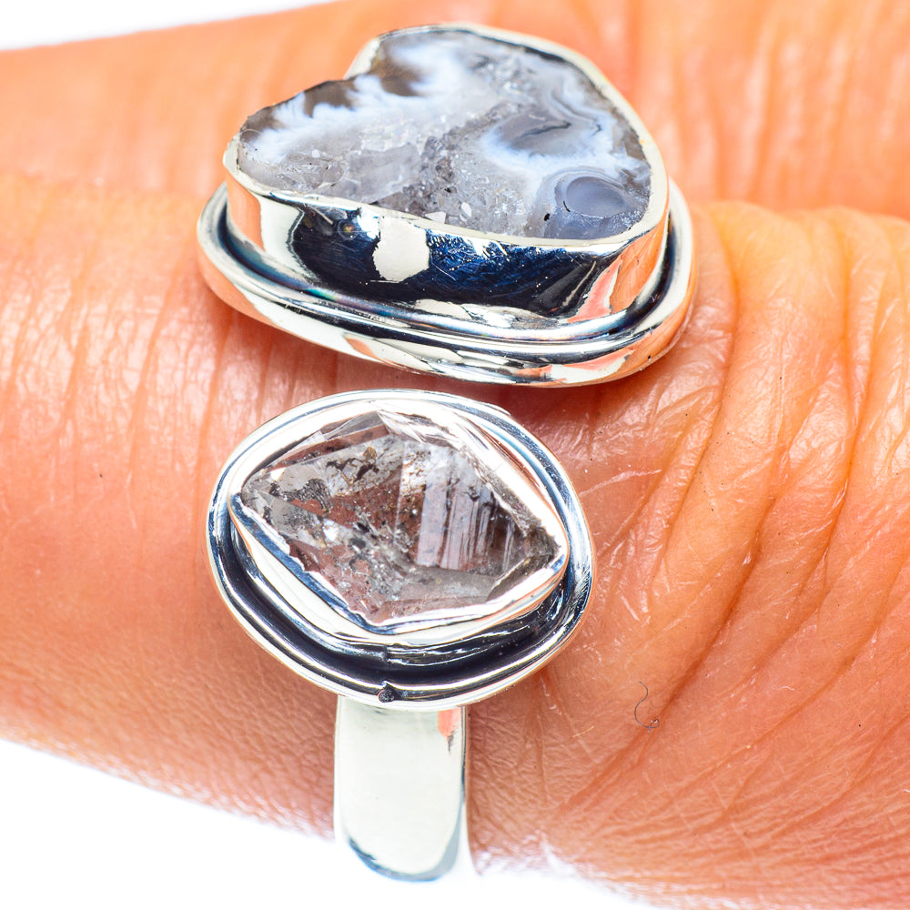 Occo Geode Rings handcrafted by Ana Silver Co - RING59571