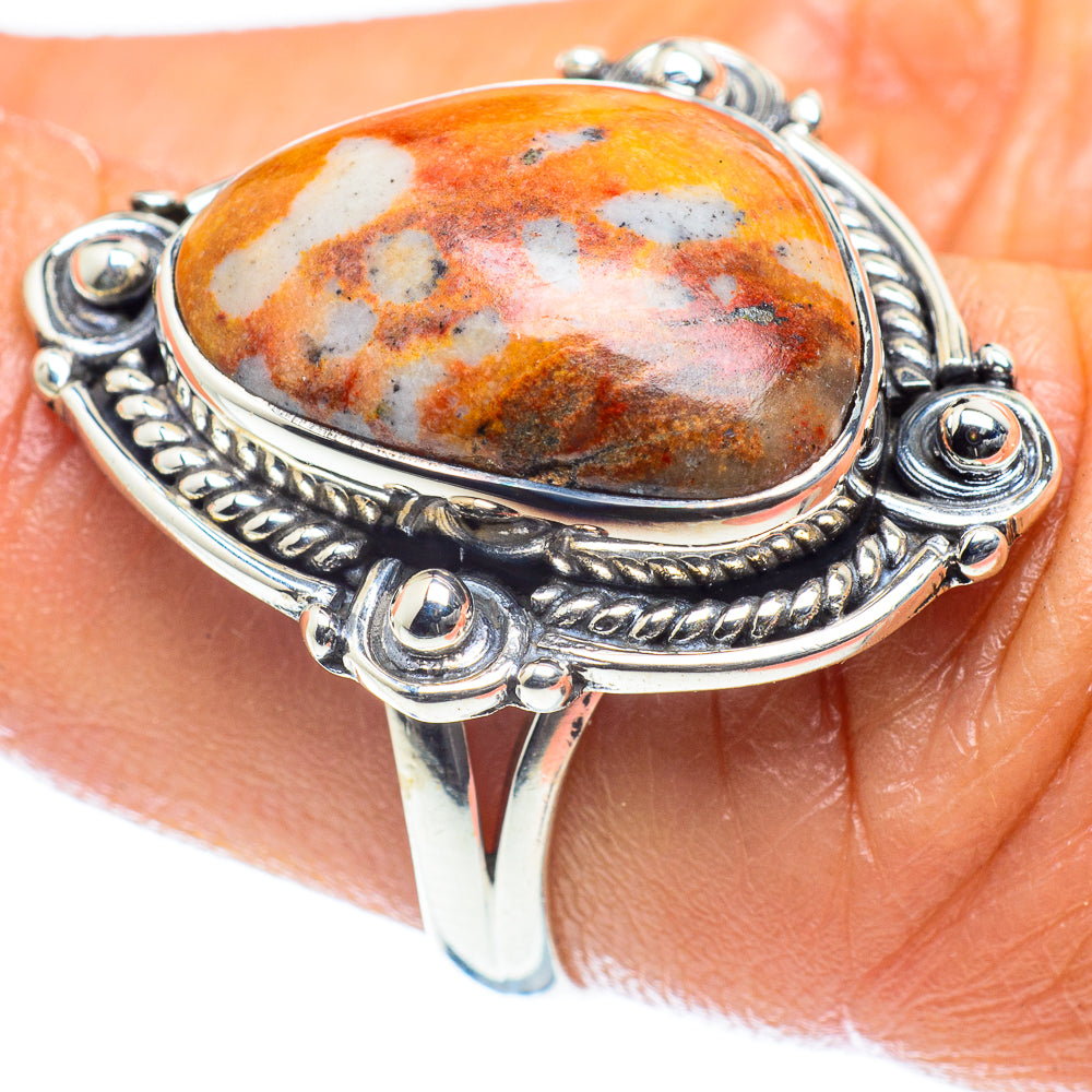 Mookaite Rings handcrafted by Ana Silver Co - RING59577
