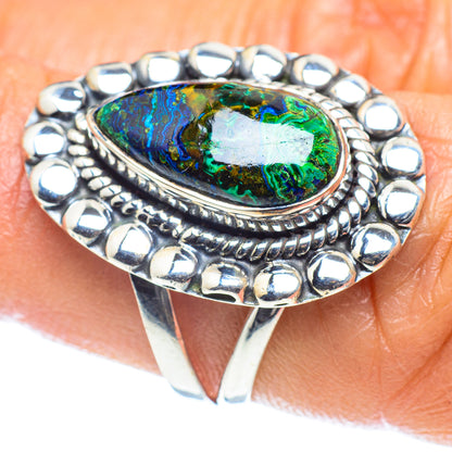Azurite Rings handcrafted by Ana Silver Co - RING59587