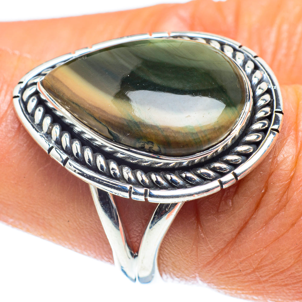 Willow Creek Jasper Rings handcrafted by Ana Silver Co - RING59591