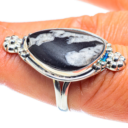 Chrysanthemum Stone Rings handcrafted by Ana Silver Co - RING59594