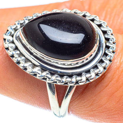 Black Onyx Rings handcrafted by Ana Silver Co - RING59601