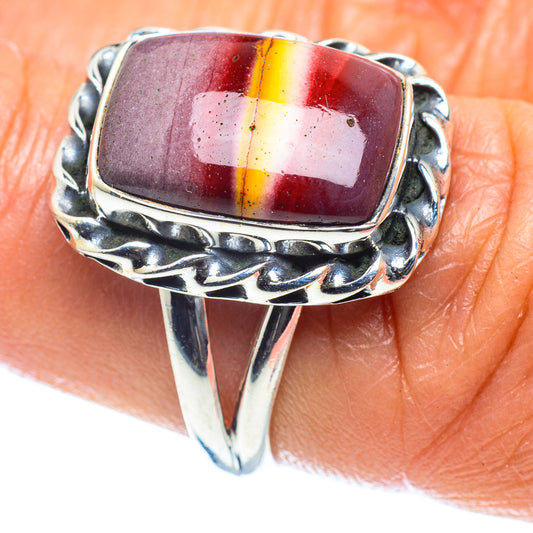 Ammolite Rings handcrafted by Ana Silver Co - RING59614