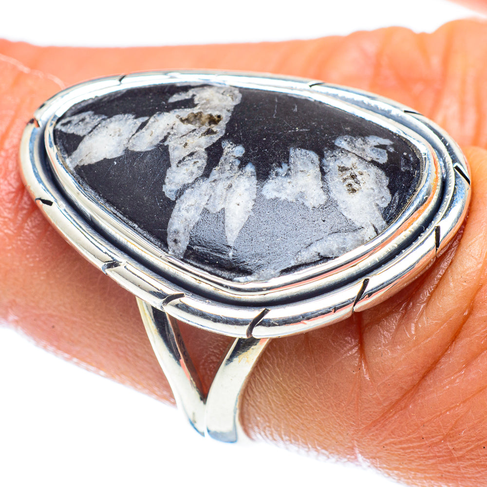 Chrysanthemum Stone Rings handcrafted by Ana Silver Co - RING59624
