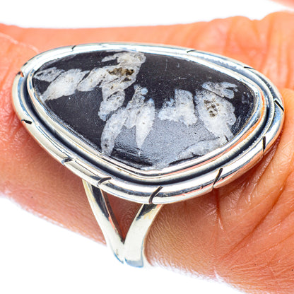 Chrysanthemum Stone Rings handcrafted by Ana Silver Co - RING59624