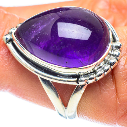 Amethyst Rings handcrafted by Ana Silver Co - RING59625