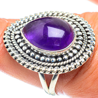 Amethyst Rings handcrafted by Ana Silver Co - RING59647