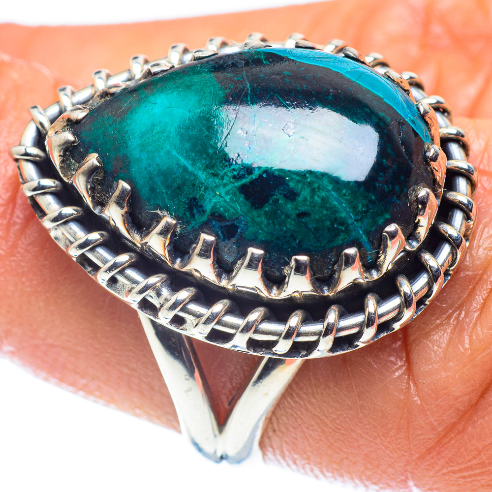 Shattuckite Rings handcrafted by Ana Silver Co - RING59656