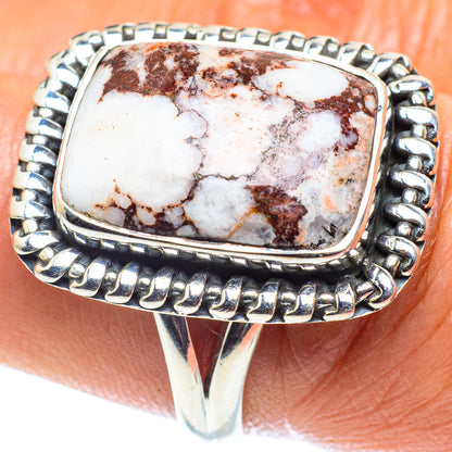 Peanut Wood Jasper Rings handcrafted by Ana Silver Co - RING59657