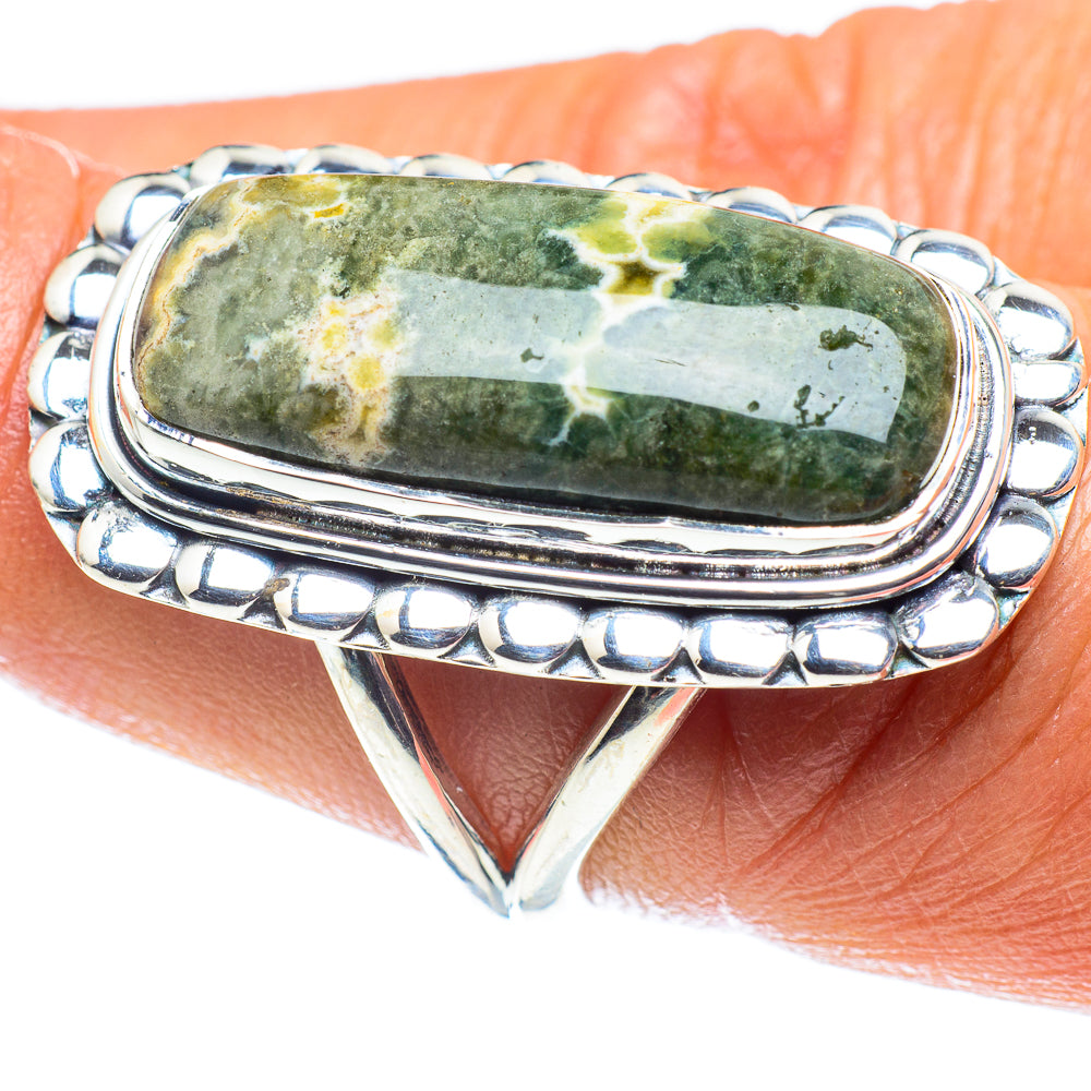 Ocean Jasper Rings handcrafted by Ana Silver Co - RING59668