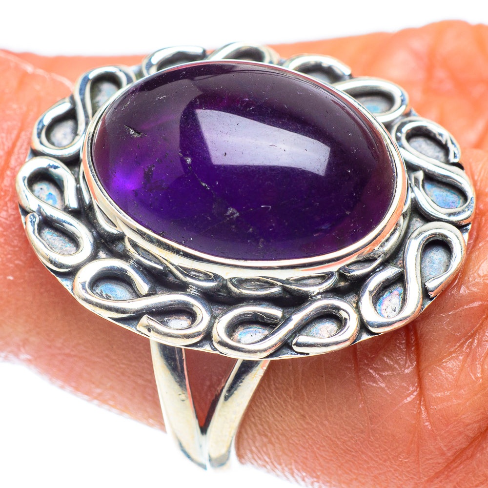 Amethyst Rings handcrafted by Ana Silver Co - RING59669
