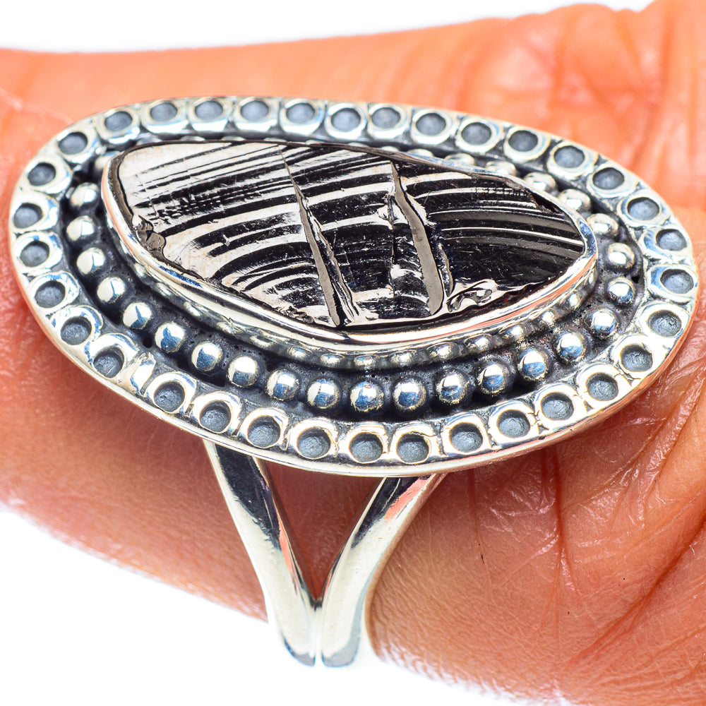 Shungite Rings handcrafted by Ana Silver Co - RING59719