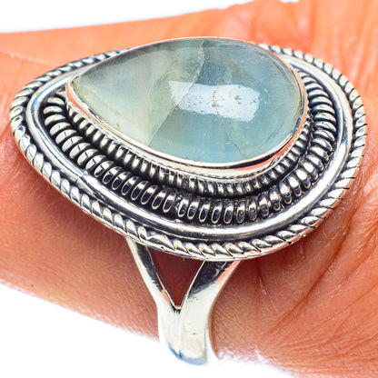 Aquamarine Rings handcrafted by Ana Silver Co - RING59721