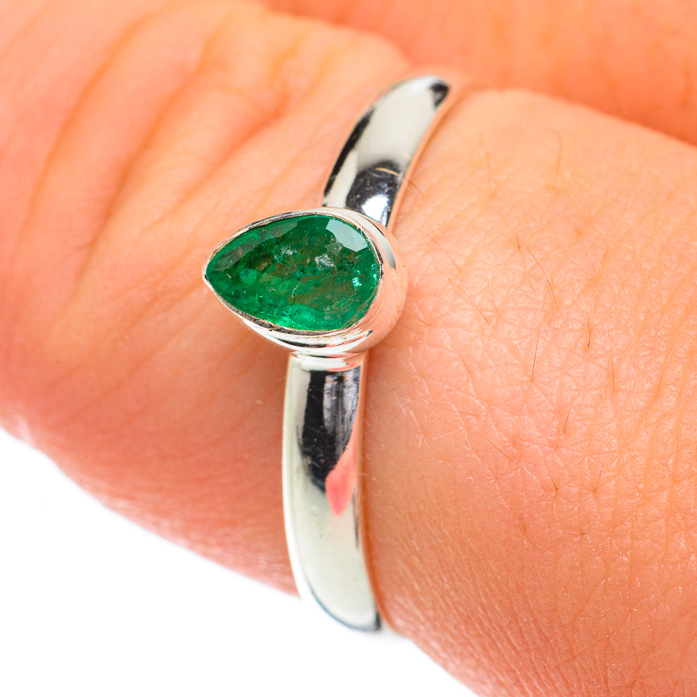 Green Onyx Rings handcrafted by Ana Silver Co - RING59731