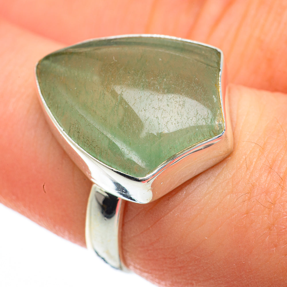 Prehnite Rings handcrafted by Ana Silver Co - RING59732