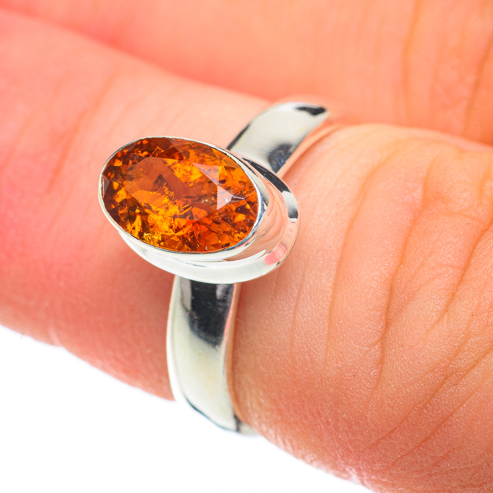 Citrine Rings handcrafted by Ana Silver Co - RING59741