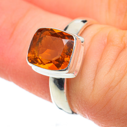 Citrine Rings handcrafted by Ana Silver Co - RING59742