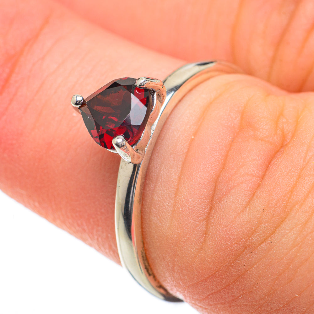 Garnet Rings handcrafted by Ana Silver Co - RING59749