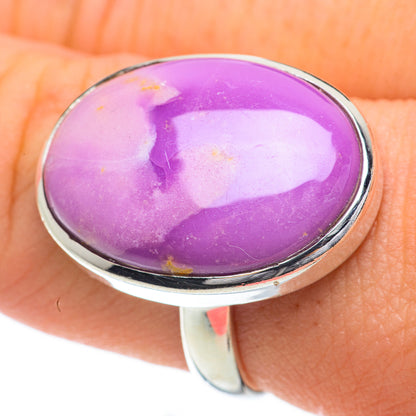 Phosphosiderite Rings handcrafted by Ana Silver Co - RING59751