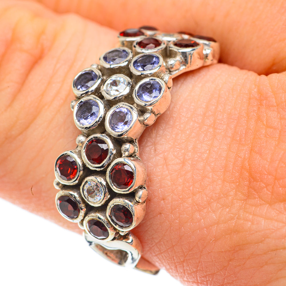 Garnet Rings handcrafted by Ana Silver Co - RING59758