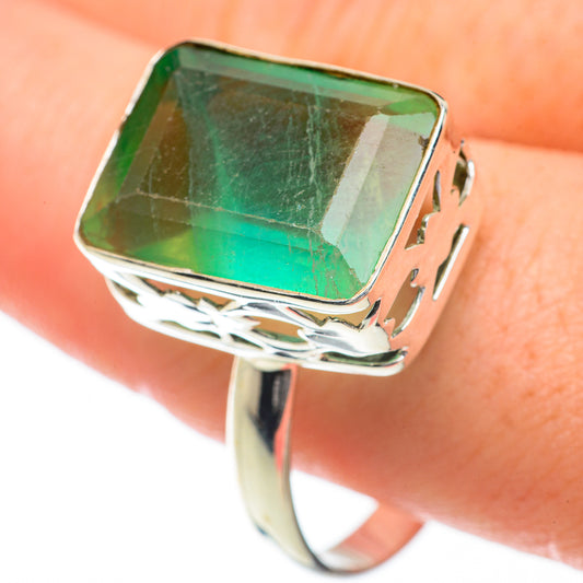Chrysoprase Rings handcrafted by Ana Silver Co - RING59772
