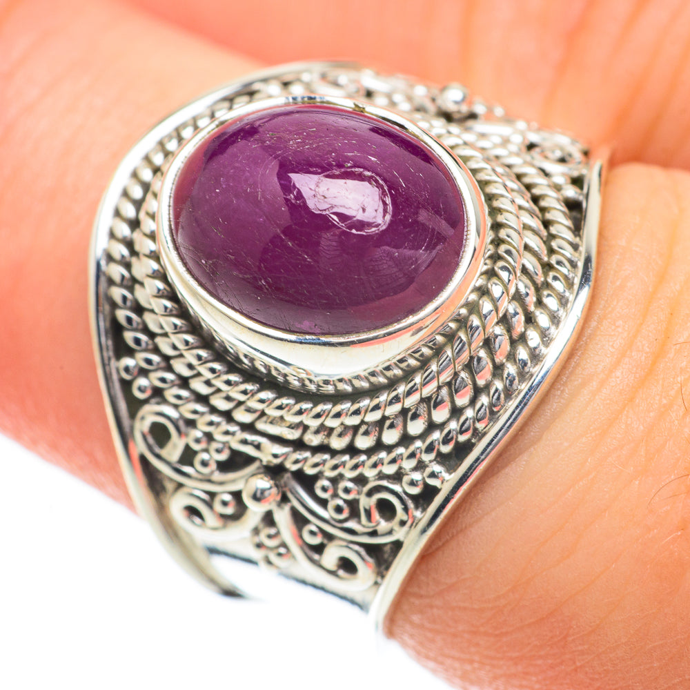 Star Ruby Rings handcrafted by Ana Silver Co - RING59783