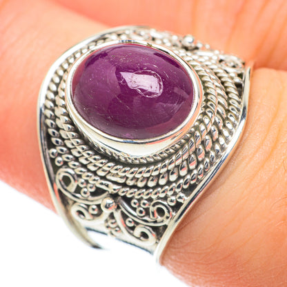 Star Ruby Rings handcrafted by Ana Silver Co - RING59783