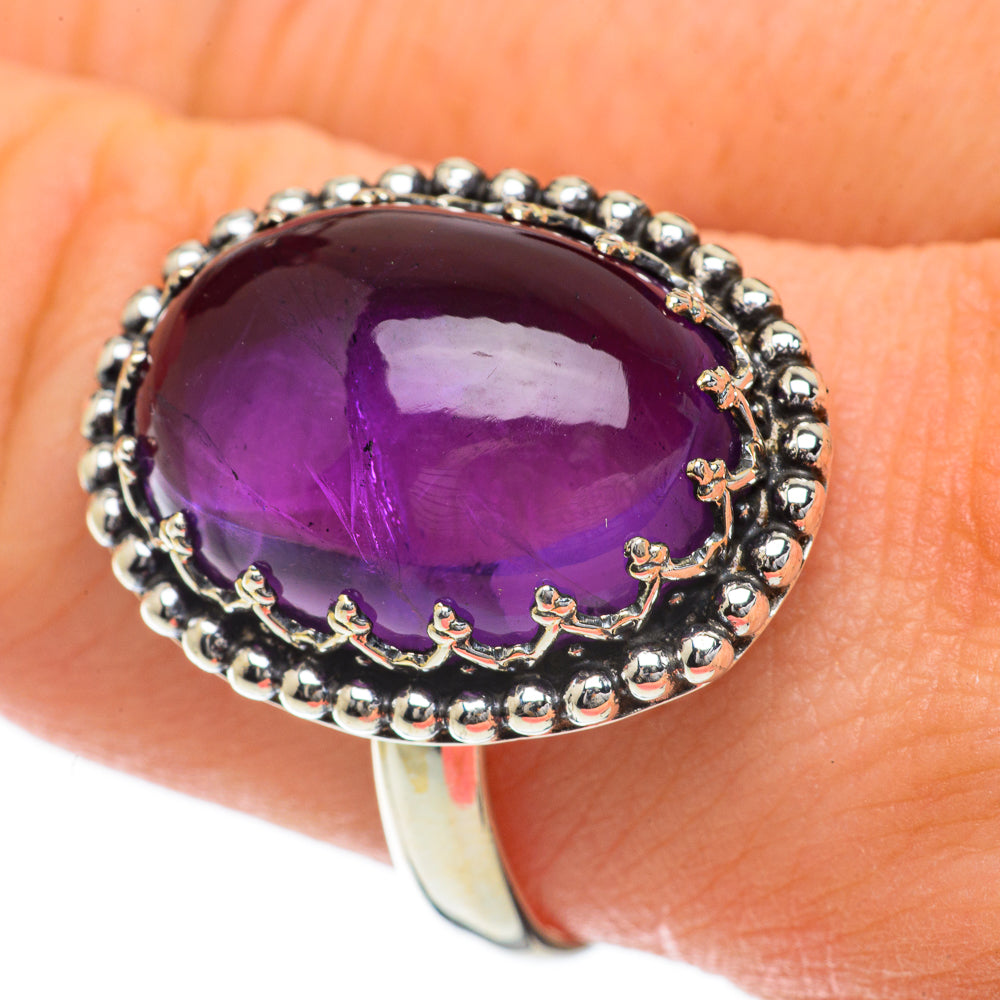 Amethyst Rings handcrafted by Ana Silver Co - RING59788