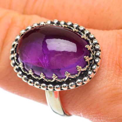 Amethyst Rings handcrafted by Ana Silver Co - RING59788