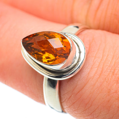 Citrine Rings handcrafted by Ana Silver Co - RING59812