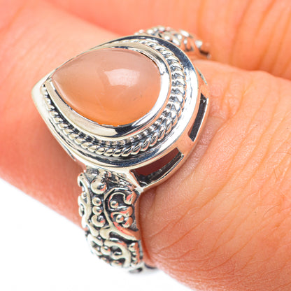 Pink Opal Rings handcrafted by Ana Silver Co - RING59815