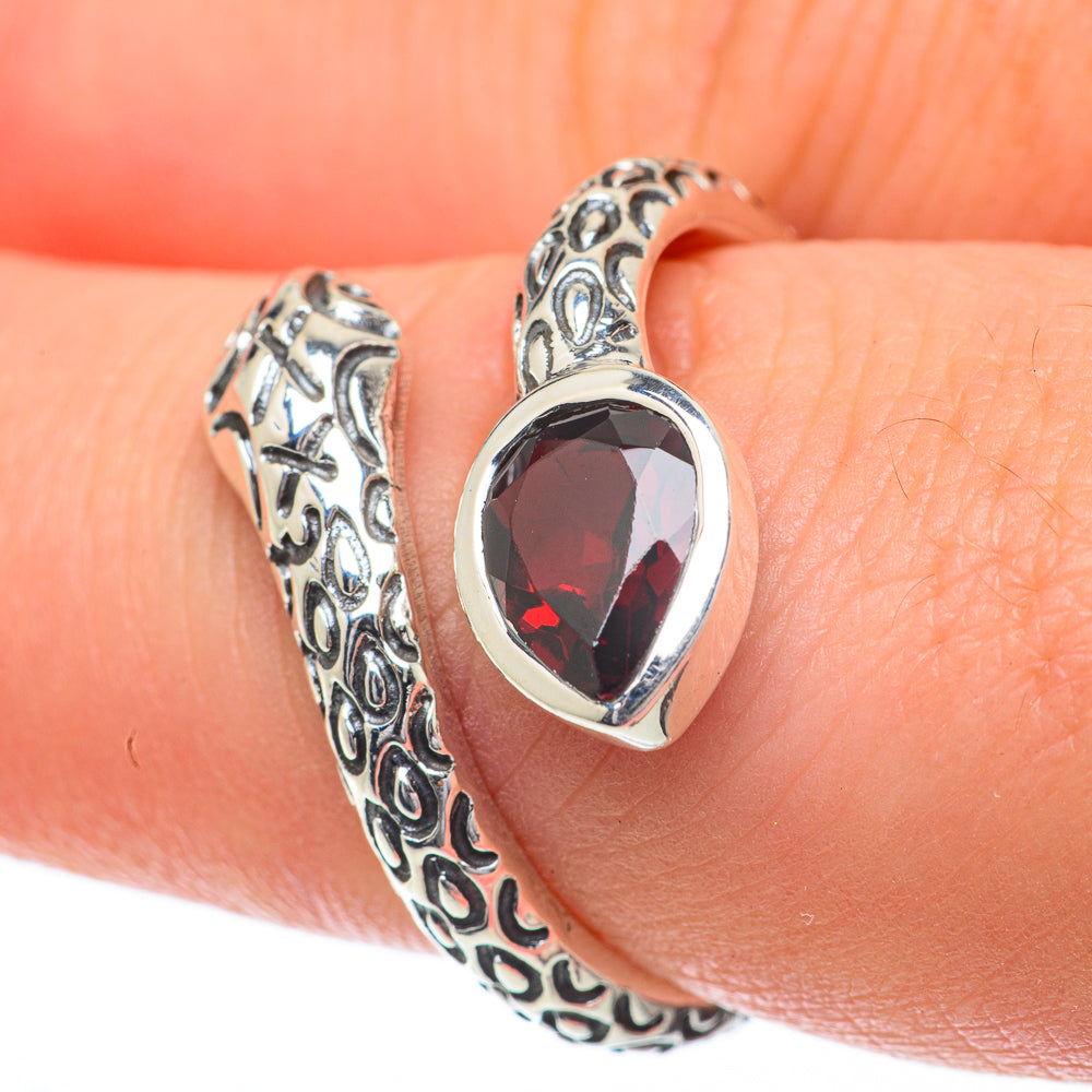 Garnet Rings handcrafted by Ana Silver Co - RING59821