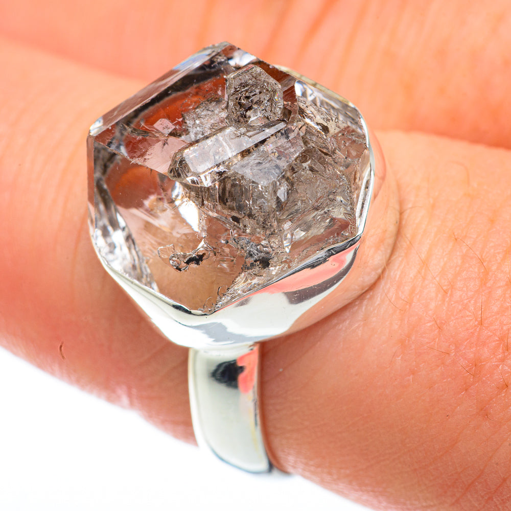 Herkimer Diamond Rings handcrafted by Ana Silver Co - RING59828
